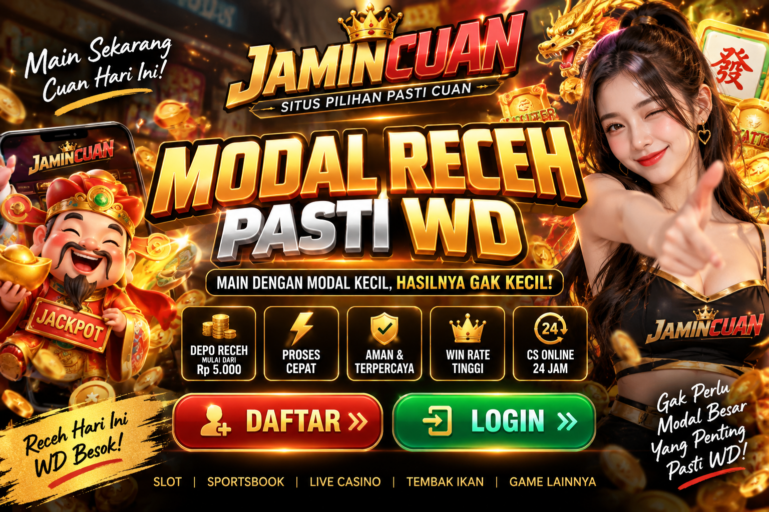 JAMINCUAN - Modal Receh